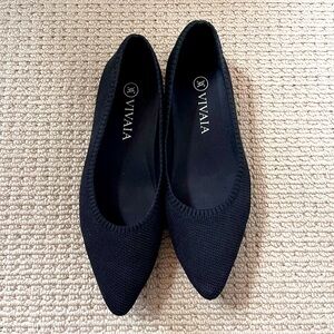 VIVAIA - Pointed Toe Ballet Flats - 38.5